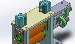 แบบจำลอง Hot Roller Laminator Modular